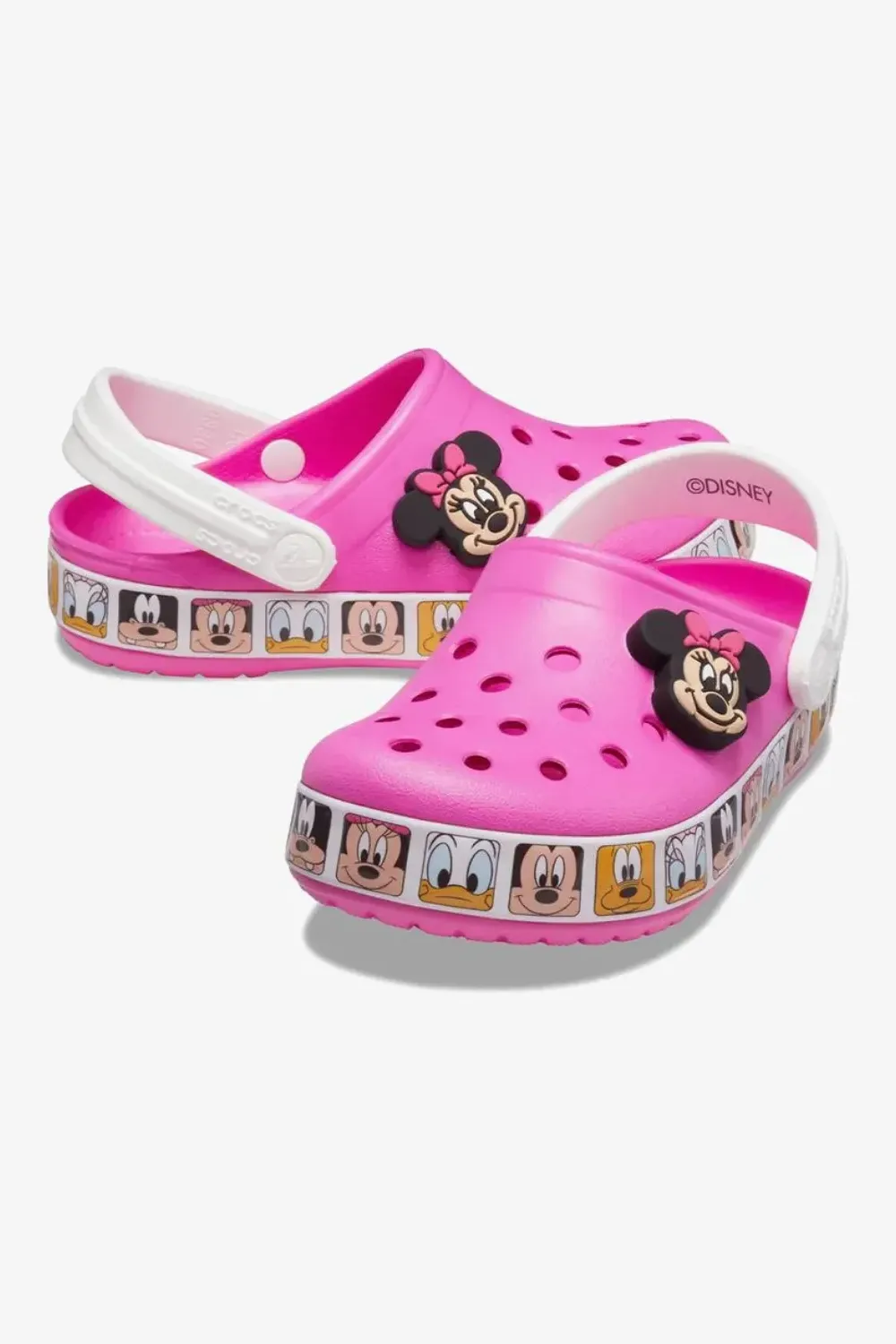Çocuk Fl Minnie Mouse Band Clog T Crocs Terlik Kod:207720-6qq