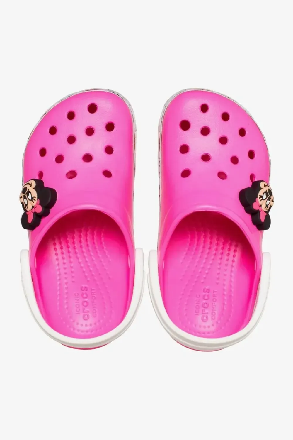 Çocuk Fl Minnie Mouse Band Clog T Crocs Terlik Kod:207720-6qq