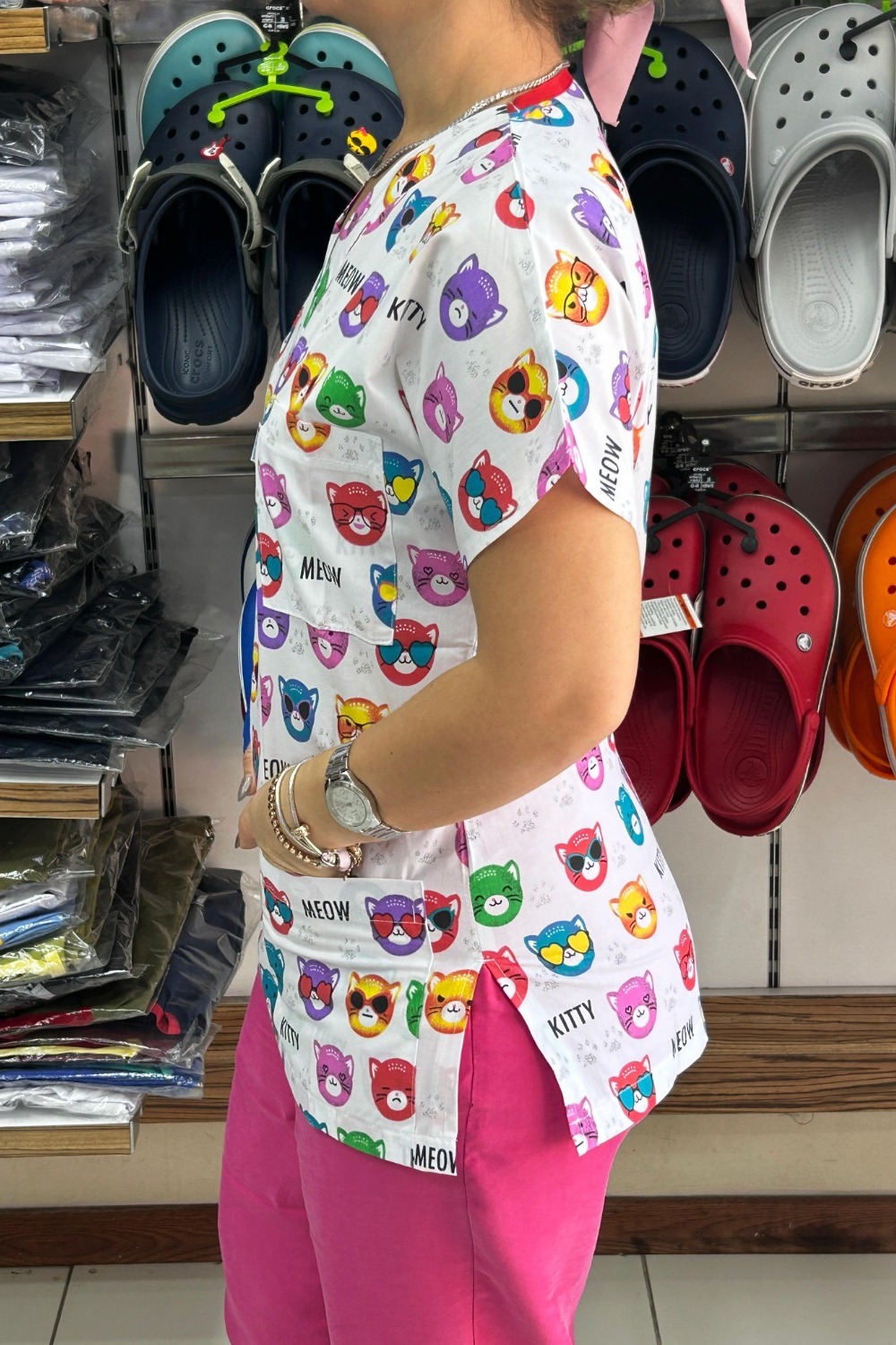 Emoji Desenli Üst