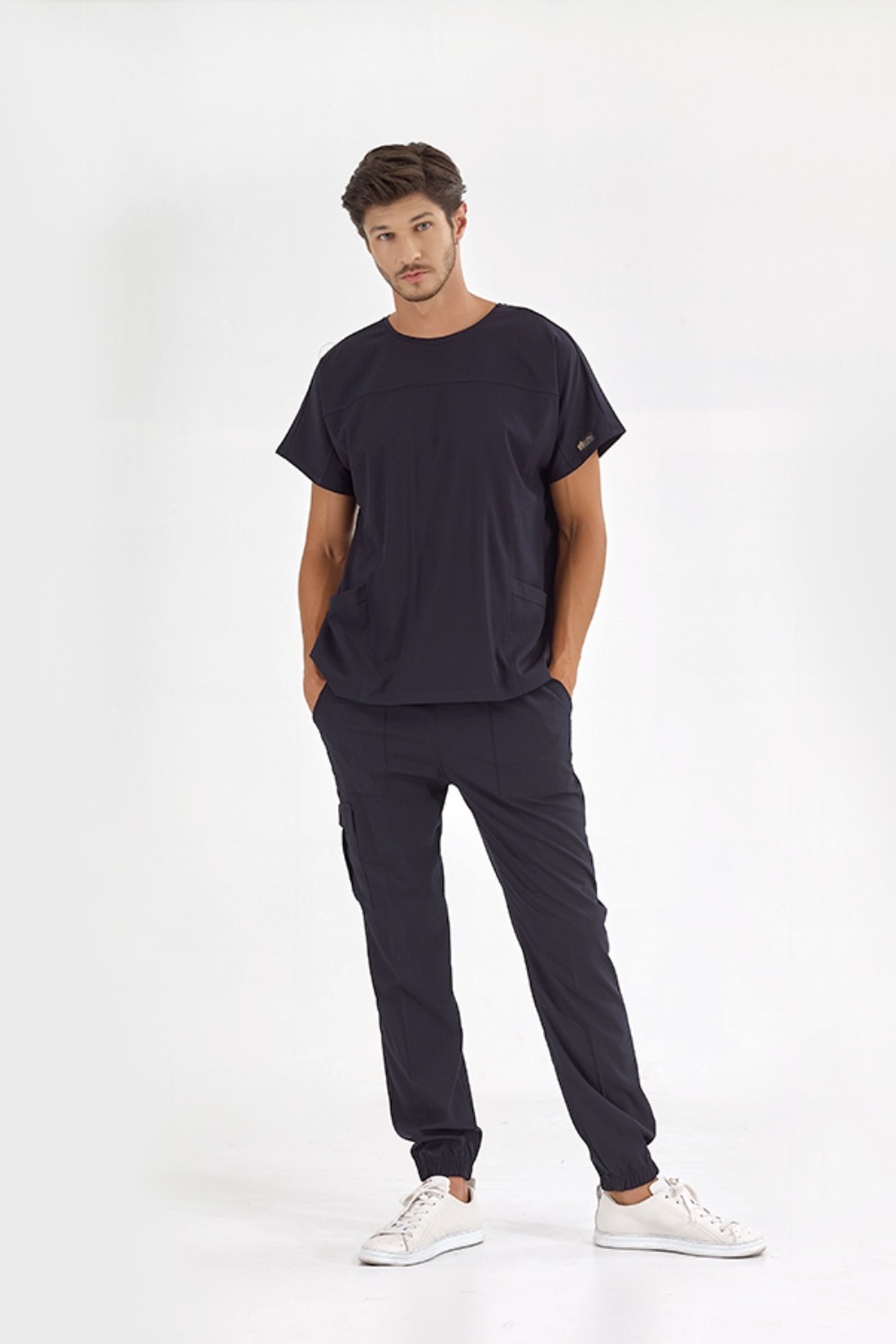 Lacivert Basic Model Likralı Takım