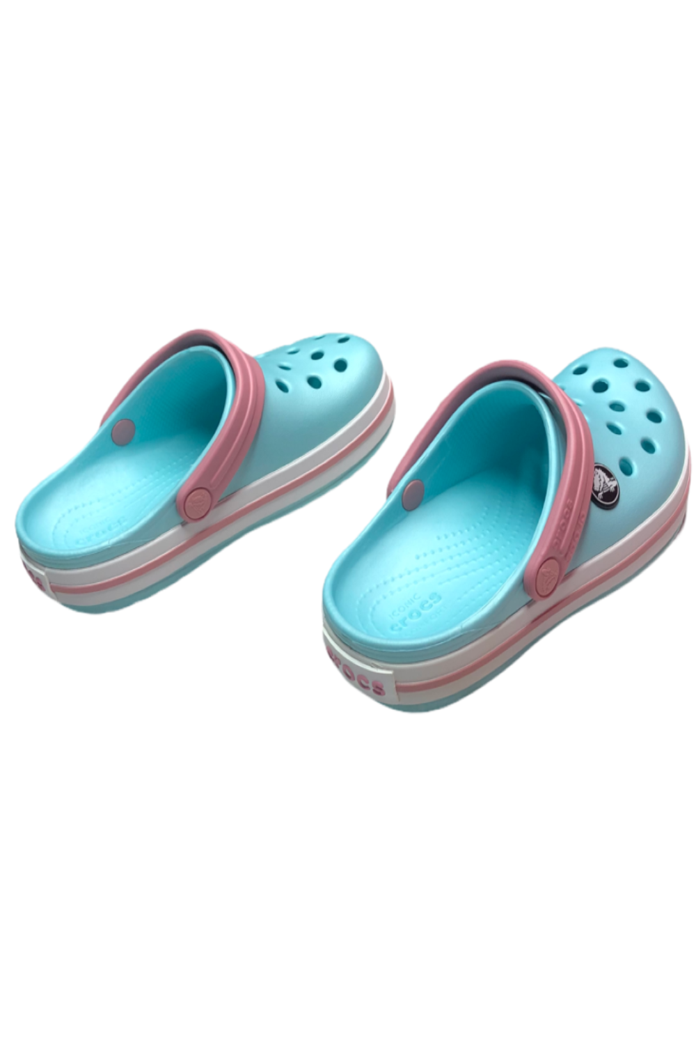 Çocuk Buz Mavisi Crocband Model Crocs Terlik Kod:207006-4s3