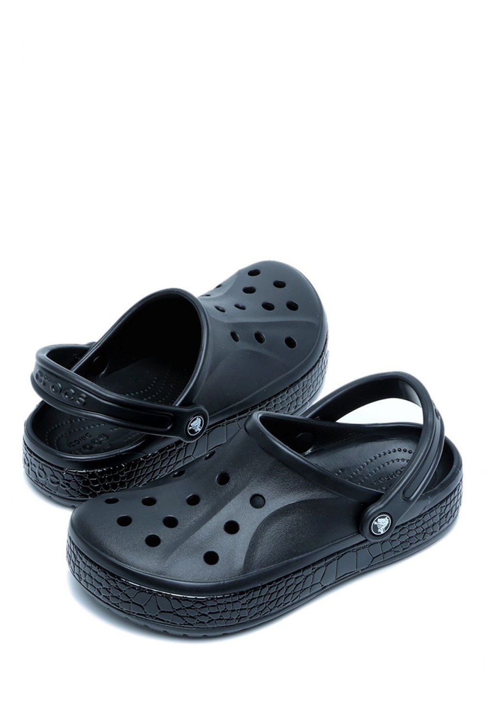 Siyah Bayaband Croco Crocs Terlik Kod:209681-001