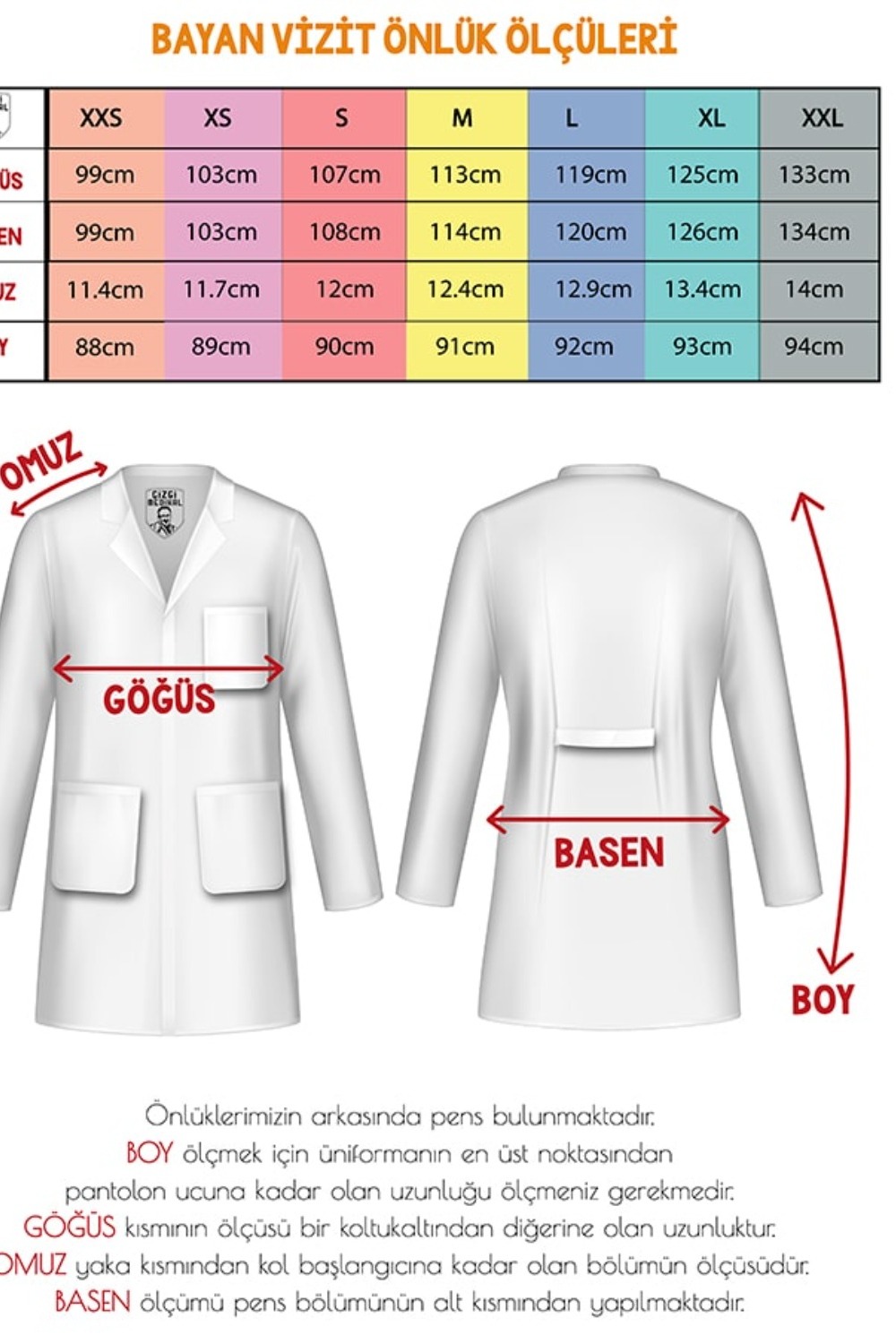Woman Classic Collar Short Slave Lab Coat