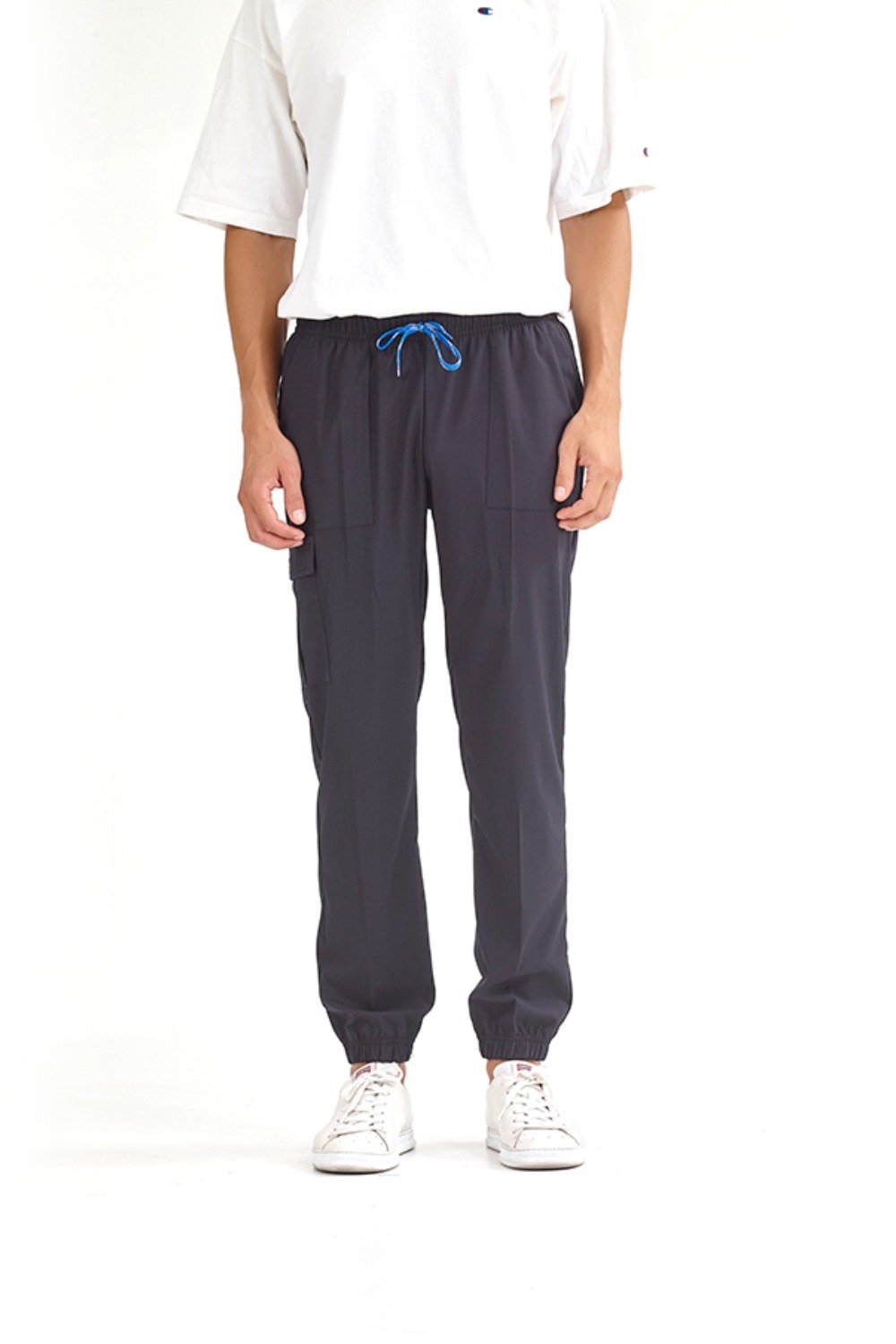 Lacivert Jogger Model Likralı Pantolon