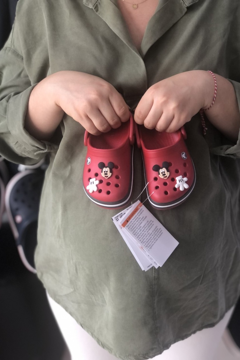 Çocuk Kırmızı Crocband Model Crocs Terlik Kod:204537-6ıb