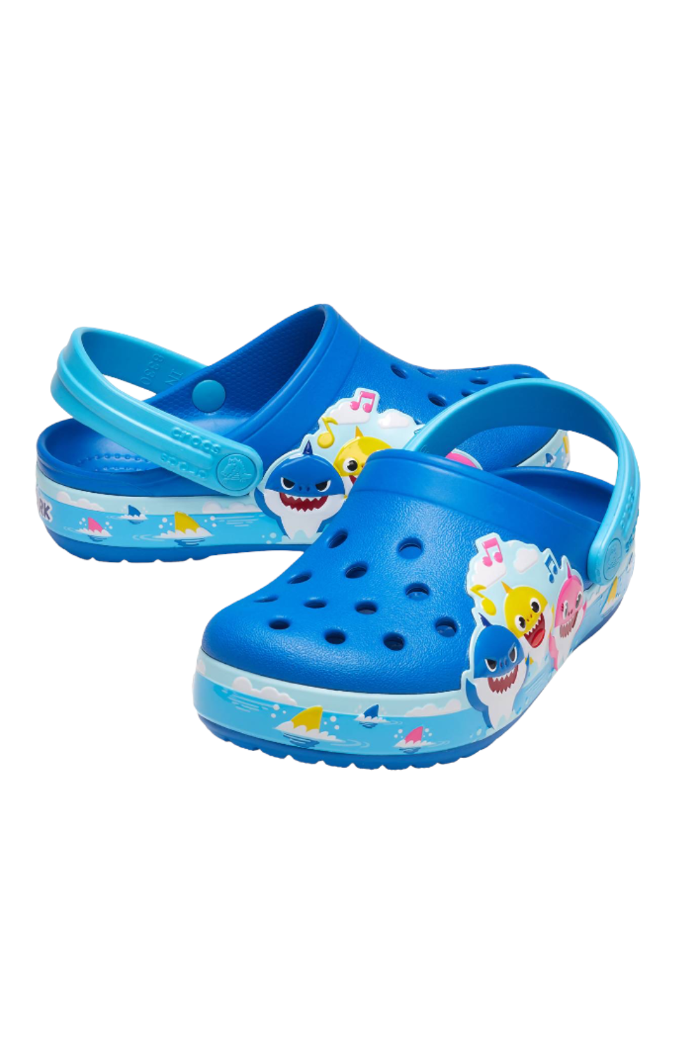 Çocuk Crocs Flbaby Shark Band Clog T - Bright Cobalt Kod:207066-4jl