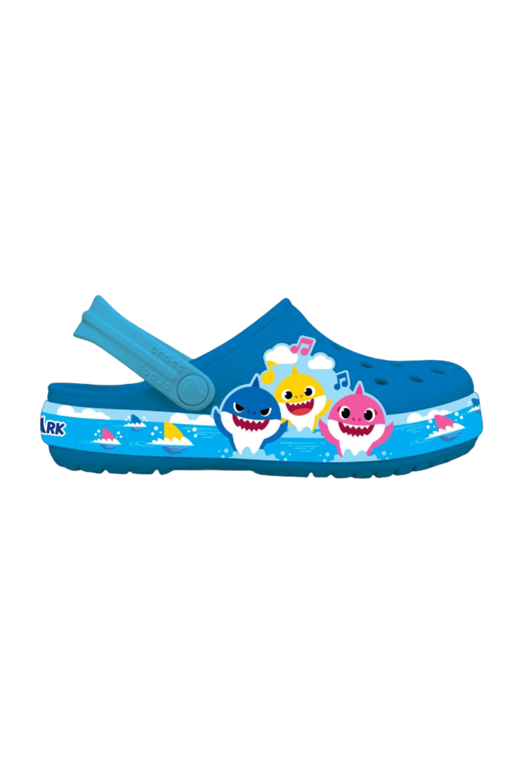 Çocuk Crocs Flbaby Shark Band Clog T - Bright Cobalt Kod:207066-4jl