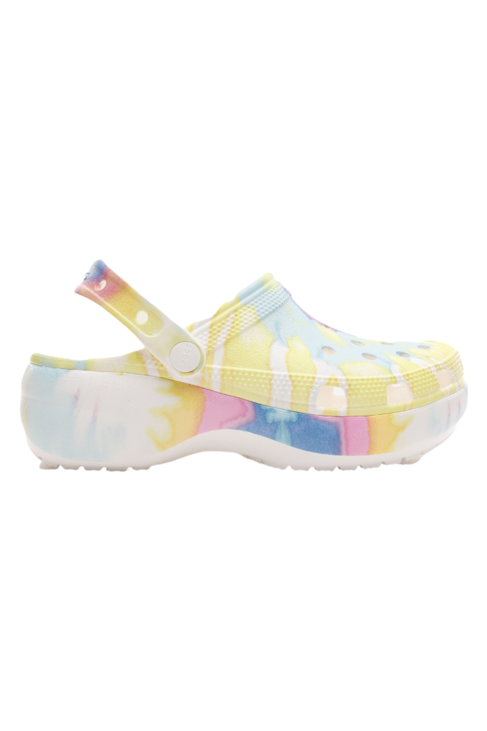 Platform Model Tie Dye Crocs Terlik Kod:207151-94s