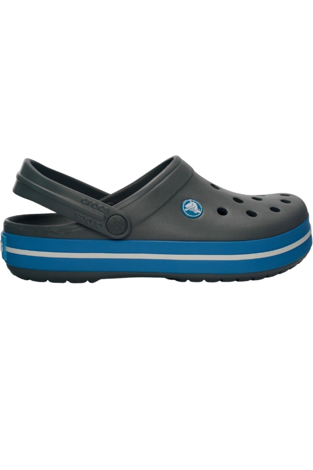 Gri Mavi Bantlı Crocband Crocs Terlik Kod:11016-07w