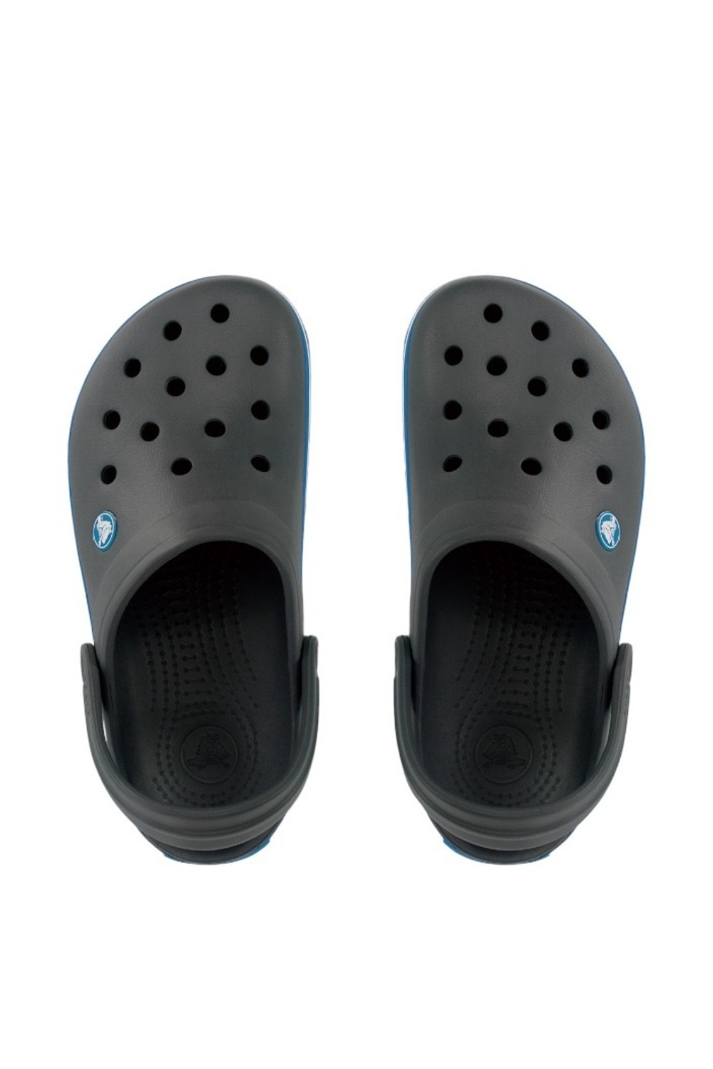Gri Mavi Bantlı Crocband Crocs Terlik Kod:11016-07w