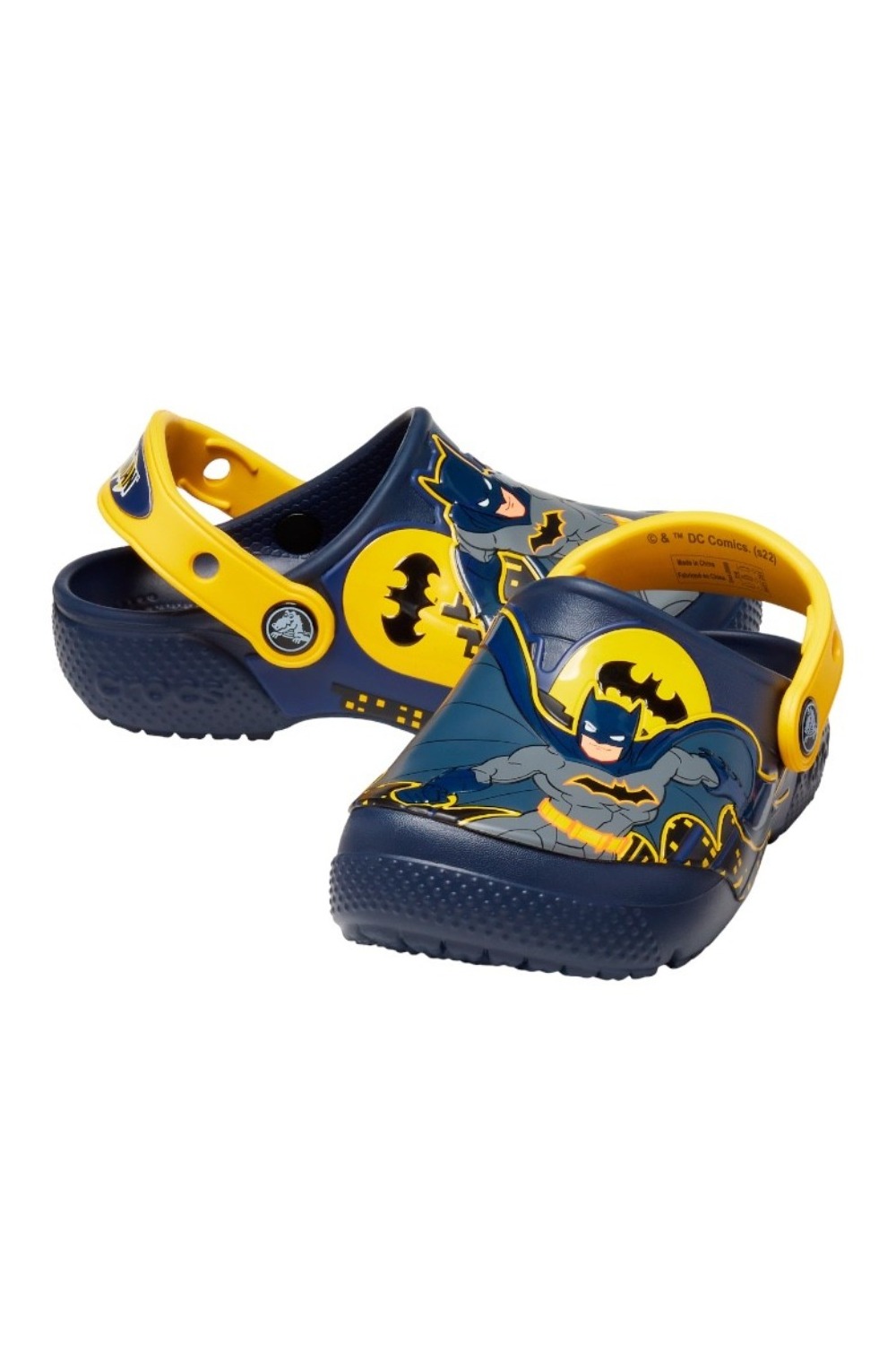 Çocuk Fl Batman Patch Clog K - Navy Crocs Terlik Kod:207470-410