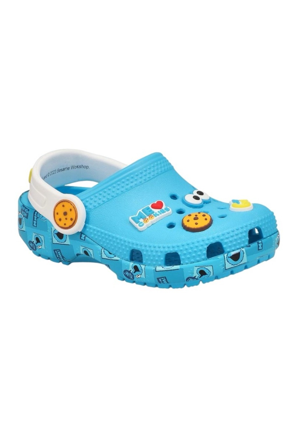 Çocuk Susam Sokağı Cookie Monster Classic Crocs Terlik Kod:208847-404