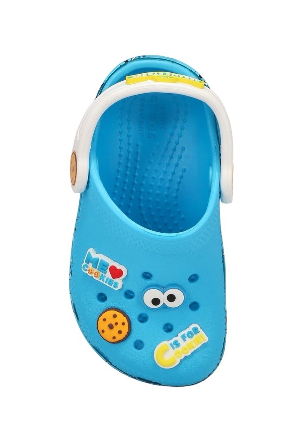 Çocuk Susam Sokağı Cookie Monster Classic Crocs Terlik Kod:208847-404