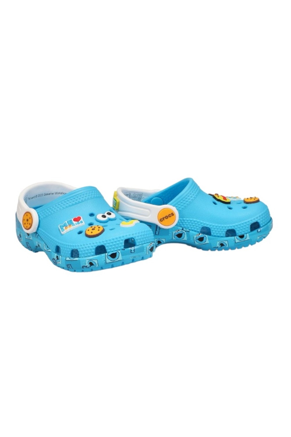 Çocuk Susam Sokağı Cookie Monster Classic Crocs Terlik Kod:208847-404