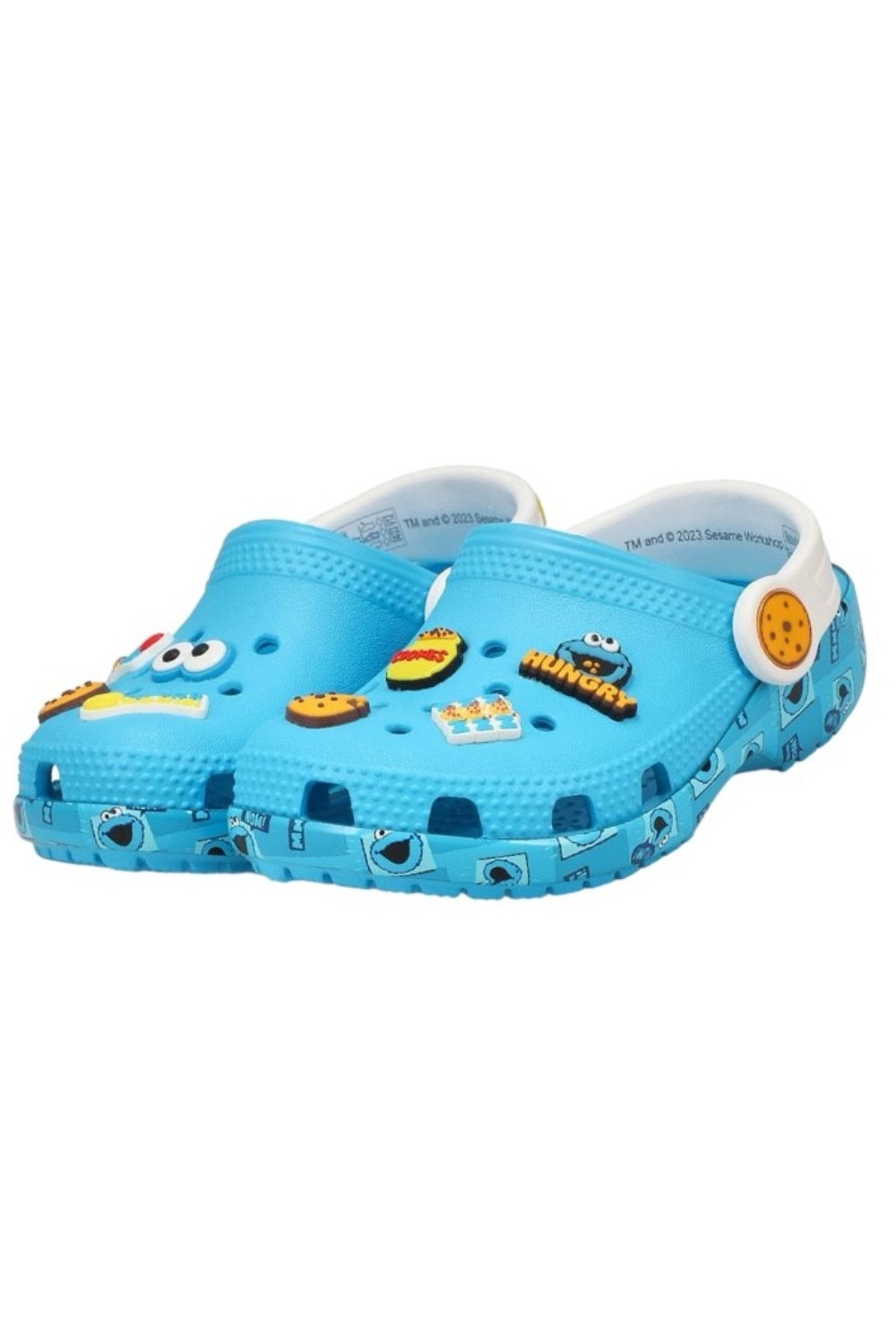 Çocuk Susam Sokağı Cookie Monster Classic Crocs Terlik Kod:208847-404